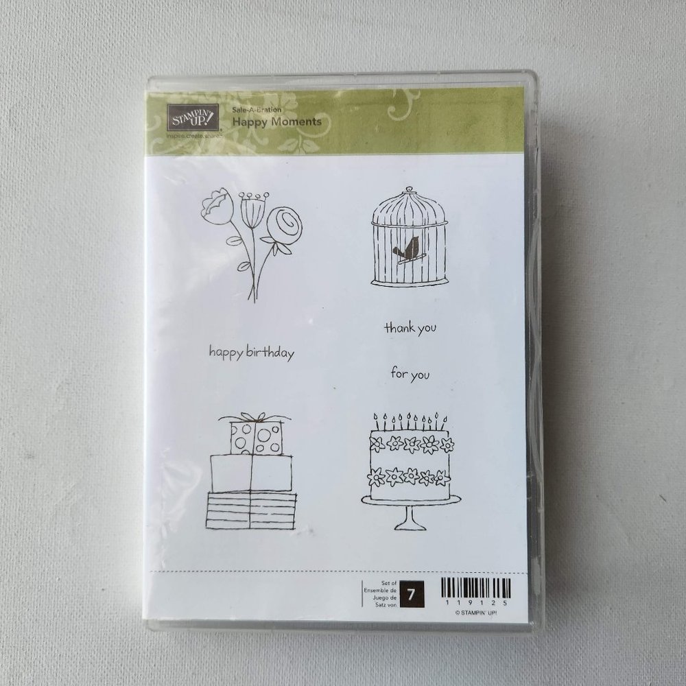 Stampin Up Happy Moments
